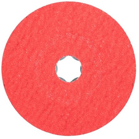 Pferd 40726 COMBICLICK Fiber Disc 4-1/2inDia. Ceramic Ox. CO-COOL 36 Grit 40726-PFERD